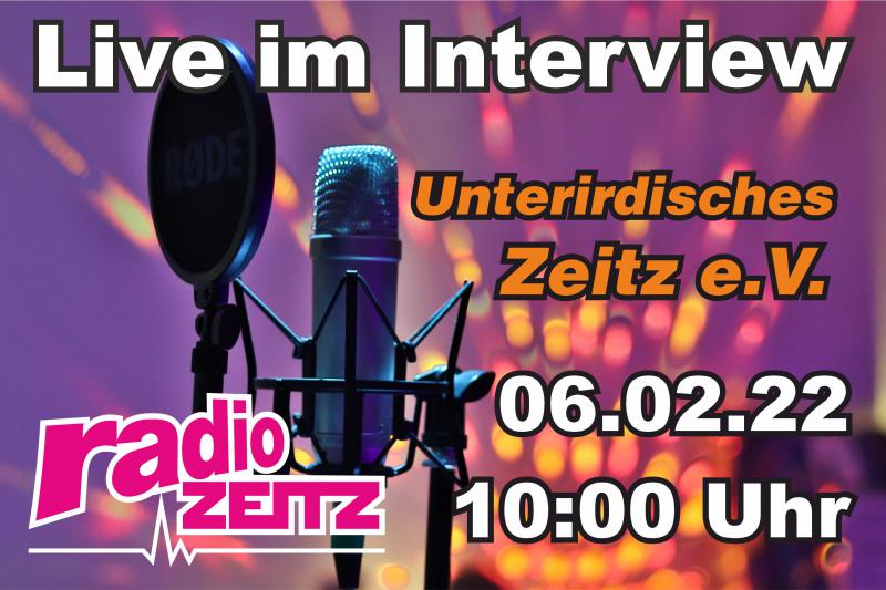 Wir hören uns im Untergrund 06.02.2022 ab 10:00 Uhr #UnterirdischesZeitz #RadioZeitz #Morningshow